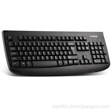 Wired Standard Keyboard, Supports Microsoft's Windows 97/Me/XP/2000/7/Vista